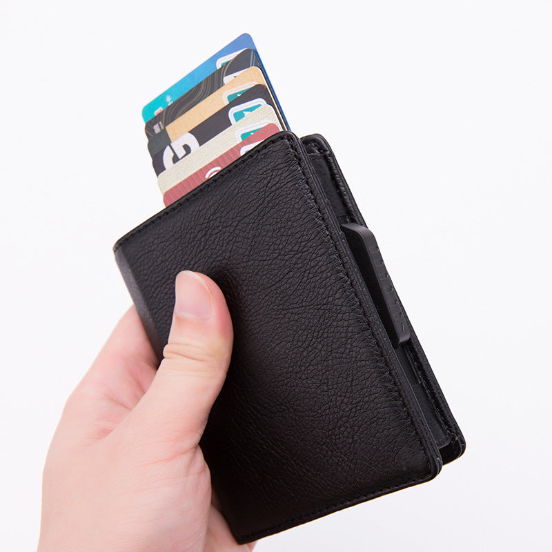 RFID protection wallet card case