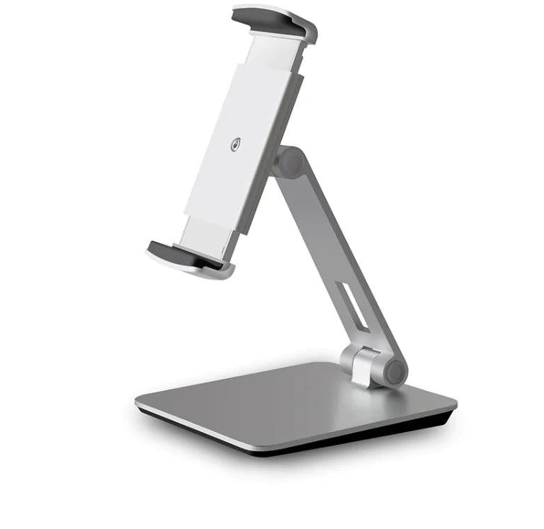 Adjustable Aluminum Desktop Stand for Tablets and Phones
